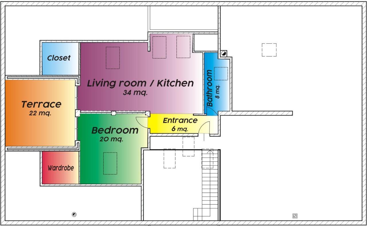 Loft 29 Mansardato Con Ampio Terrazzo Bussoleno Exterior photo