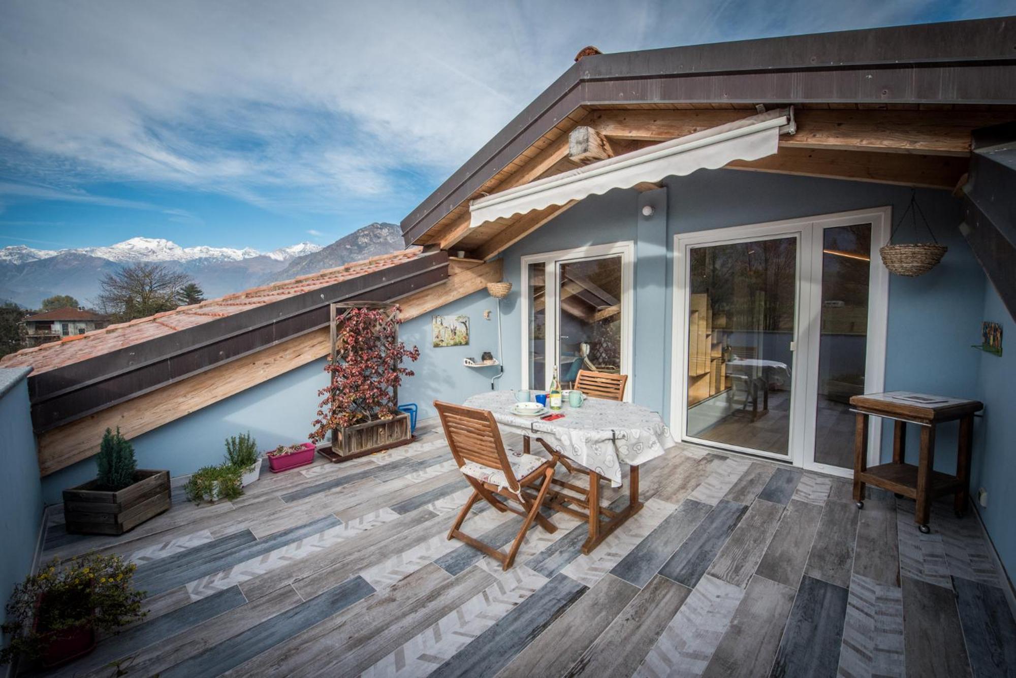 Loft 29 Mansardato Con Ampio Terrazzo Bussoleno Exterior photo